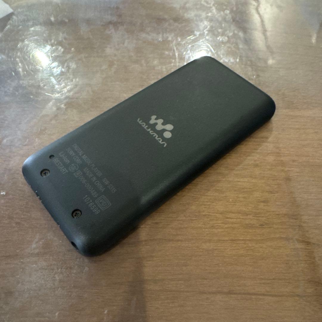 SONY ウォークマン　NW-S315 16GB ブラック