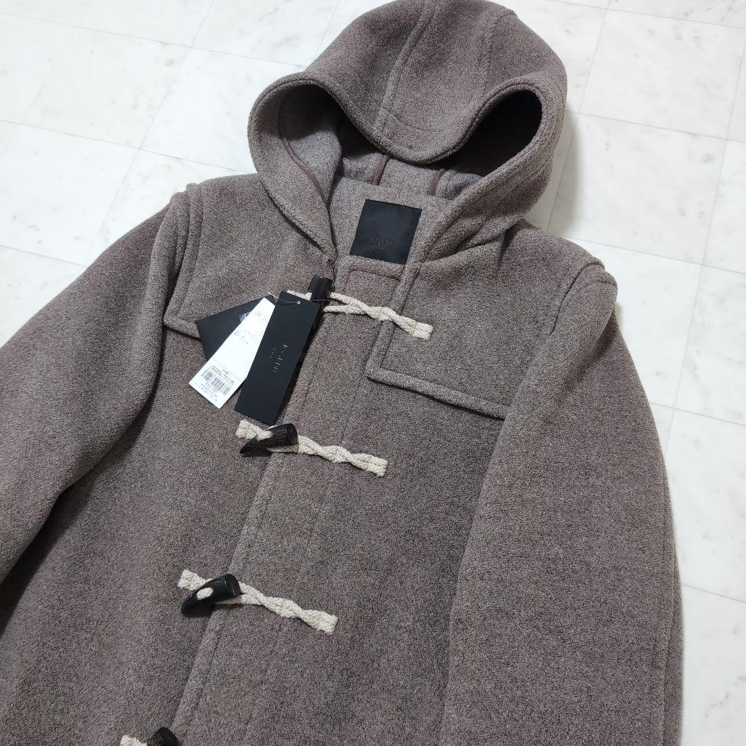 新品2024AW JOSEPH HOMMEウールトリプルパイル ダッフルコート