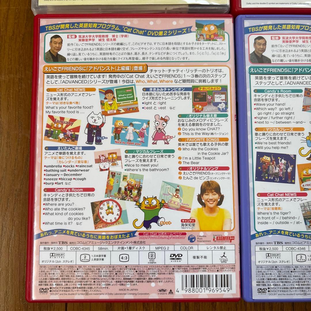 niwak☆ Catchchat 英語教材　DVD 8枚セット