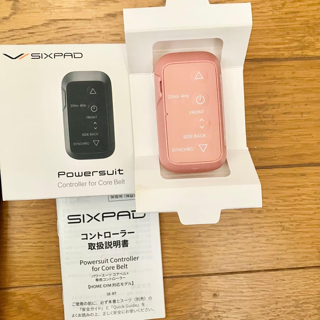 SIXPADコアベルト ピンク（Mサイズ）