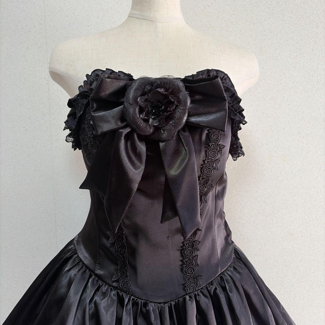 Body line y2k Gothic lolita dress バッスル