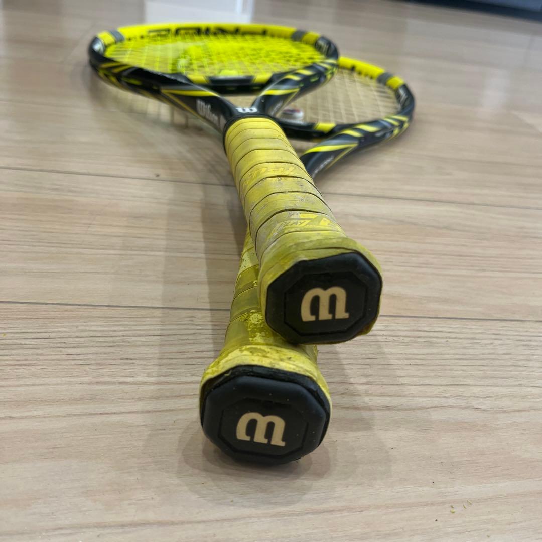 秋 Wilson Pride Ace 100 ラケット2本セット