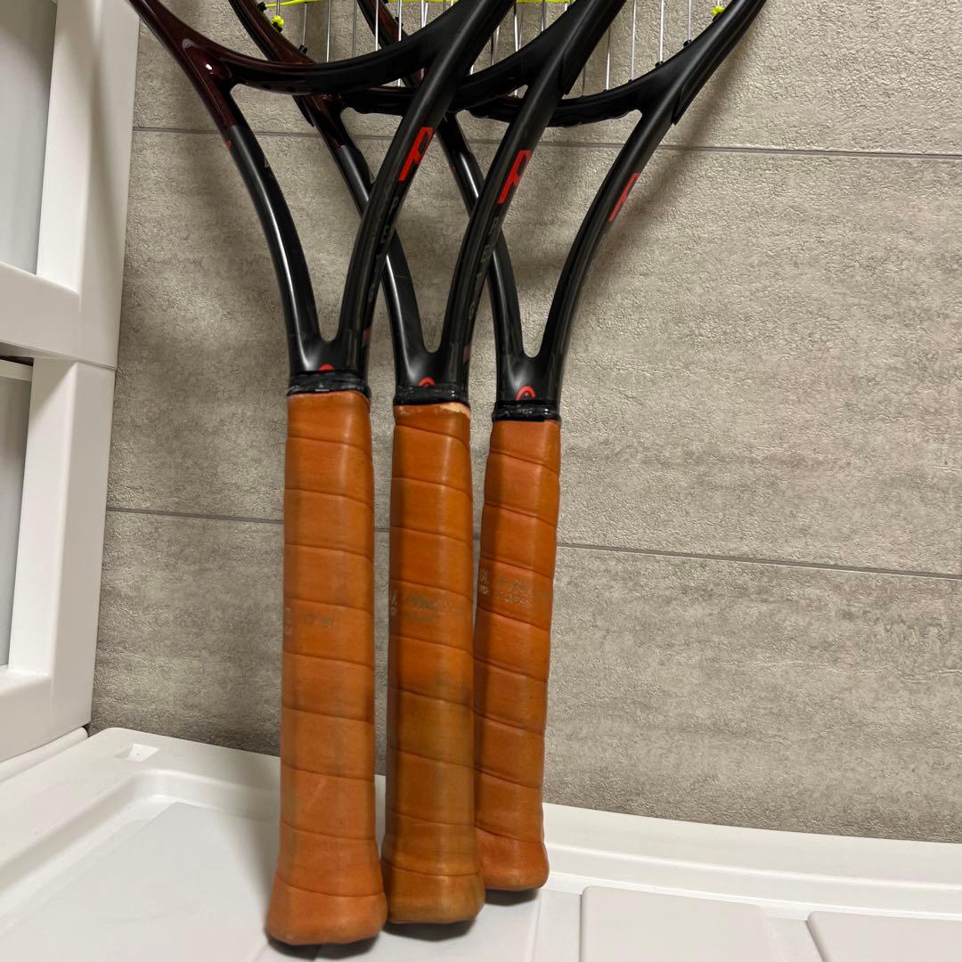 HEAD Prestige Tour G2 3本セット（グロメット1セット付き）