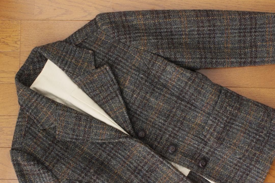 【美品】ロイスクレヨン × ハリスツイード ジャケット M クラシカル 秋冬