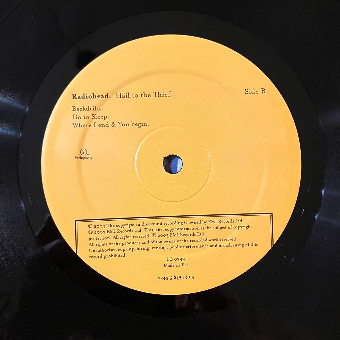 Radiohead – Hail To The Thief アナログレコード