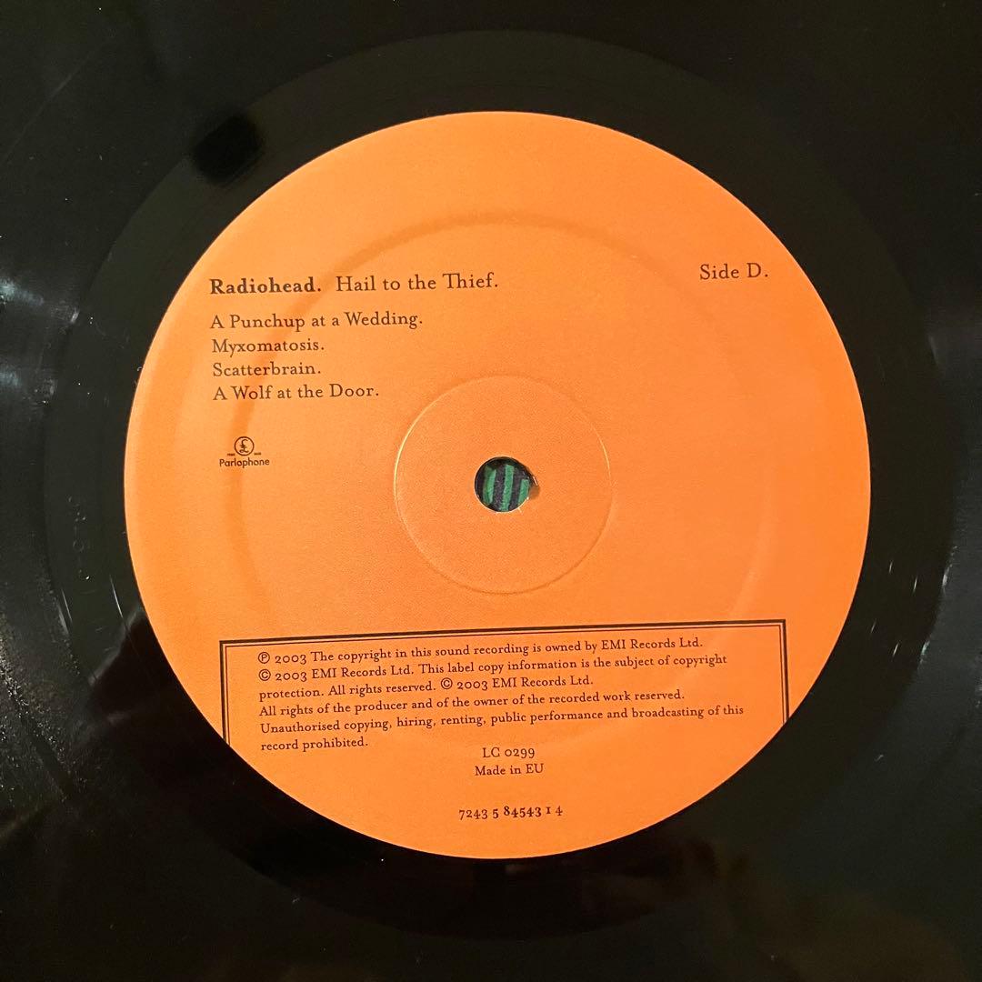 Radiohead – Hail To The Thief アナログレコード