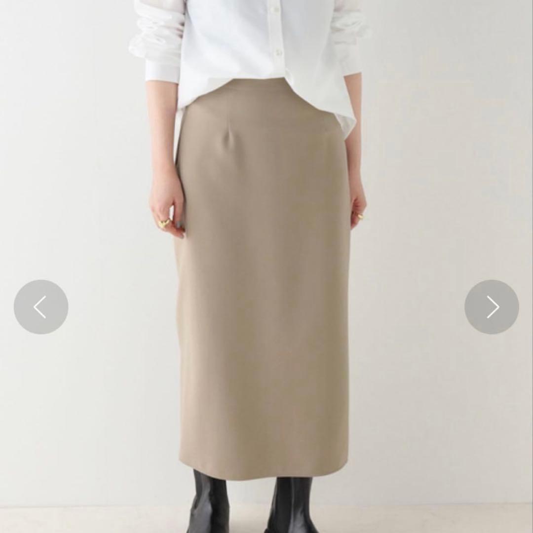 さくら　美品 Noble ジャージーライクカラータイトスカート