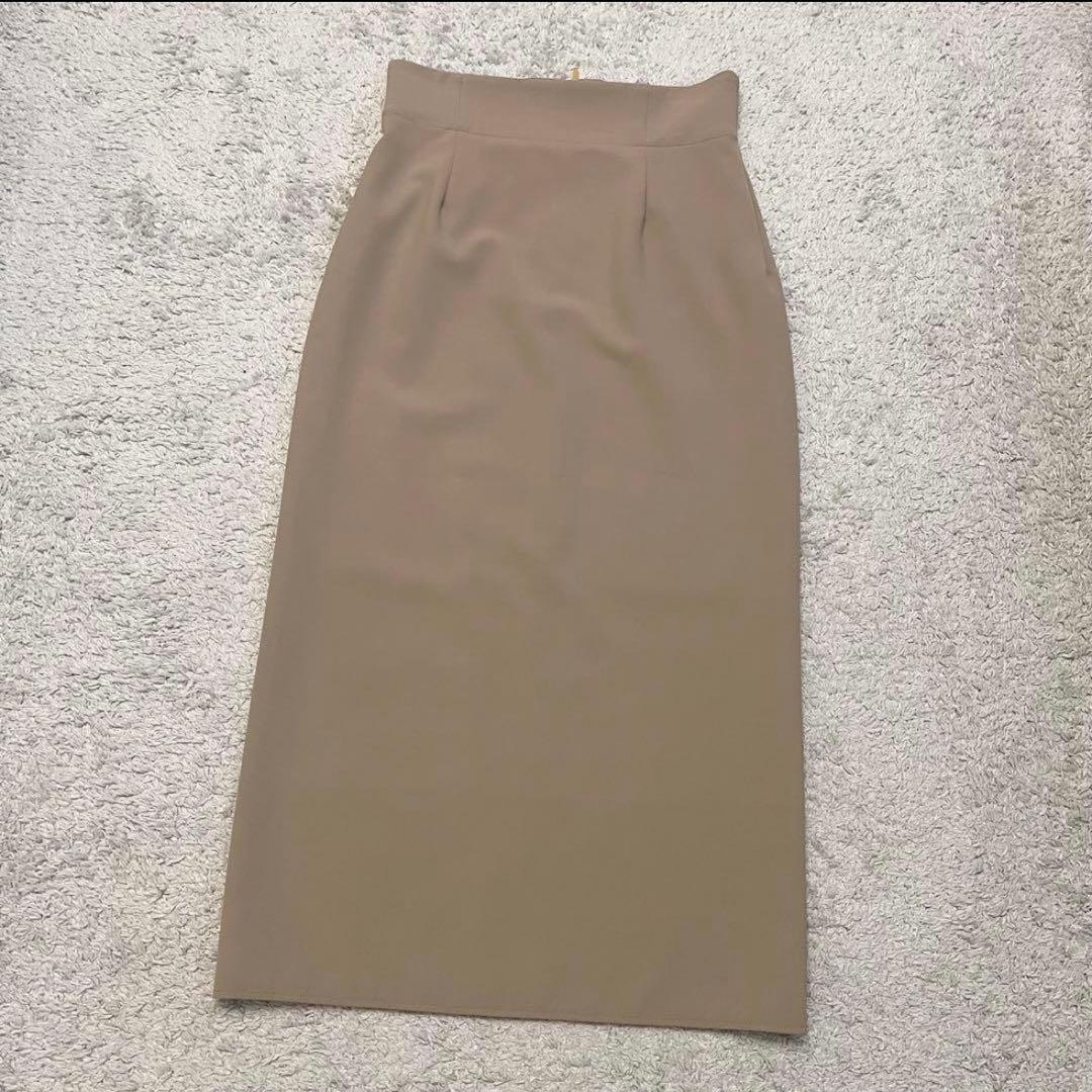 さくら　美品 Noble ジャージーライクカラータイトスカート