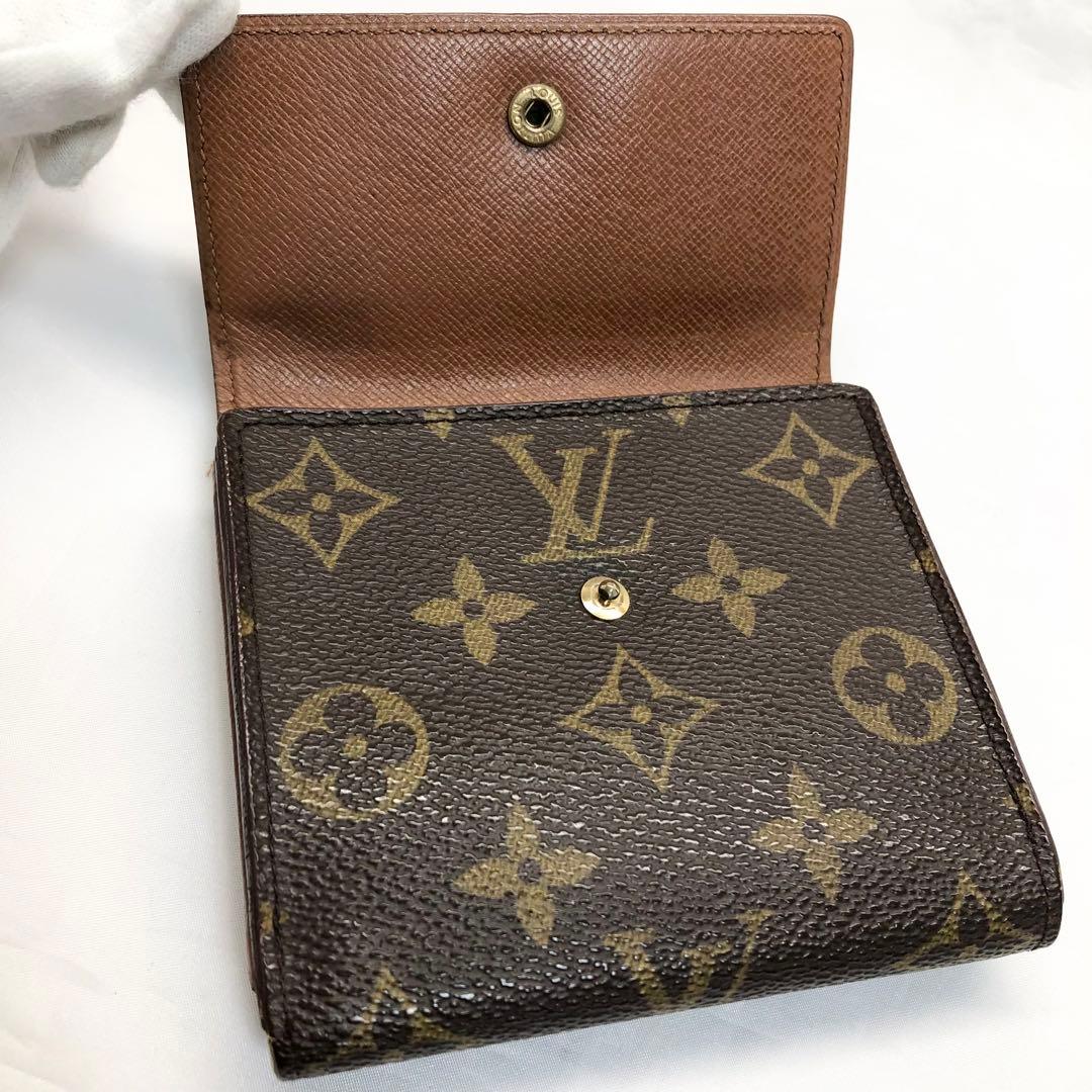 LOUIS VUITTON ヴィトン　モノグラム　三つ折り　財布