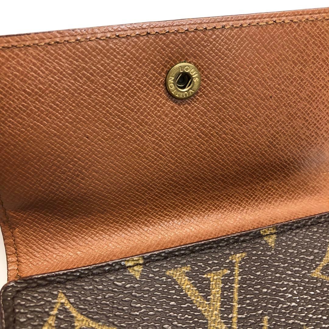 LOUIS VUITTON ヴィトン　モノグラム　三つ折り　財布