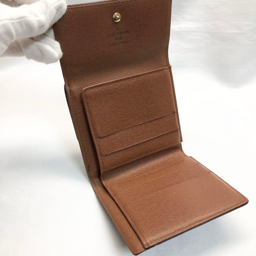 LOUIS VUITTON ヴィトン　モノグラム　三つ折り　財布