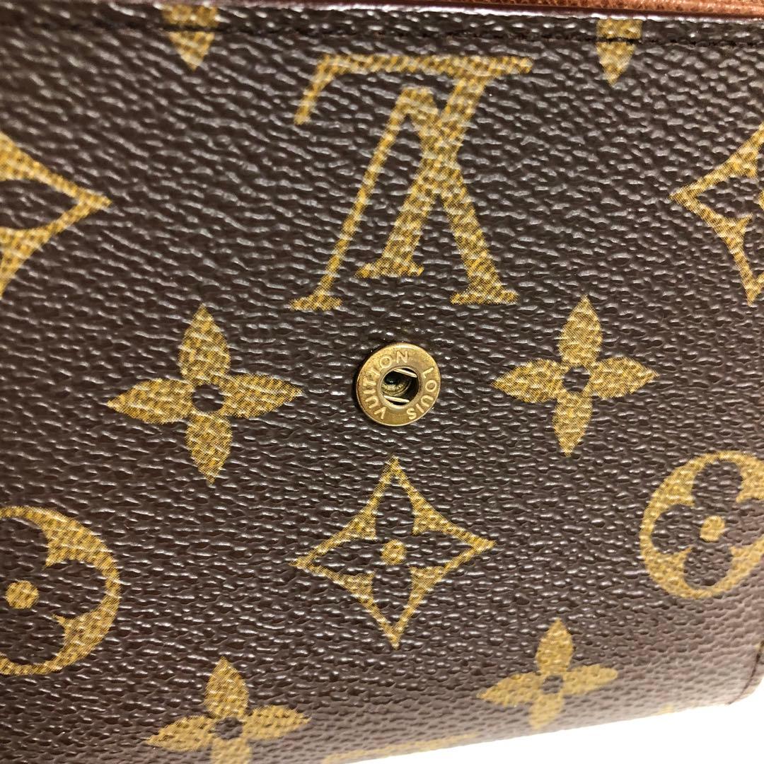 LOUIS VUITTON ヴィトン　モノグラム　三つ折り　財布