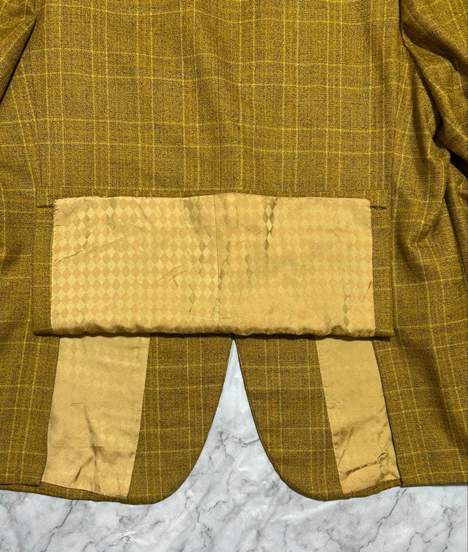 ゆ*卵様 50’s USA製 ヴィンテージ ウールジャケット ロカビリー イエロ