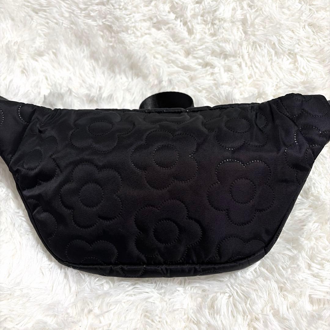 【未使用】MARY QUANT マリークワント ボディバッグ デイジー 黒