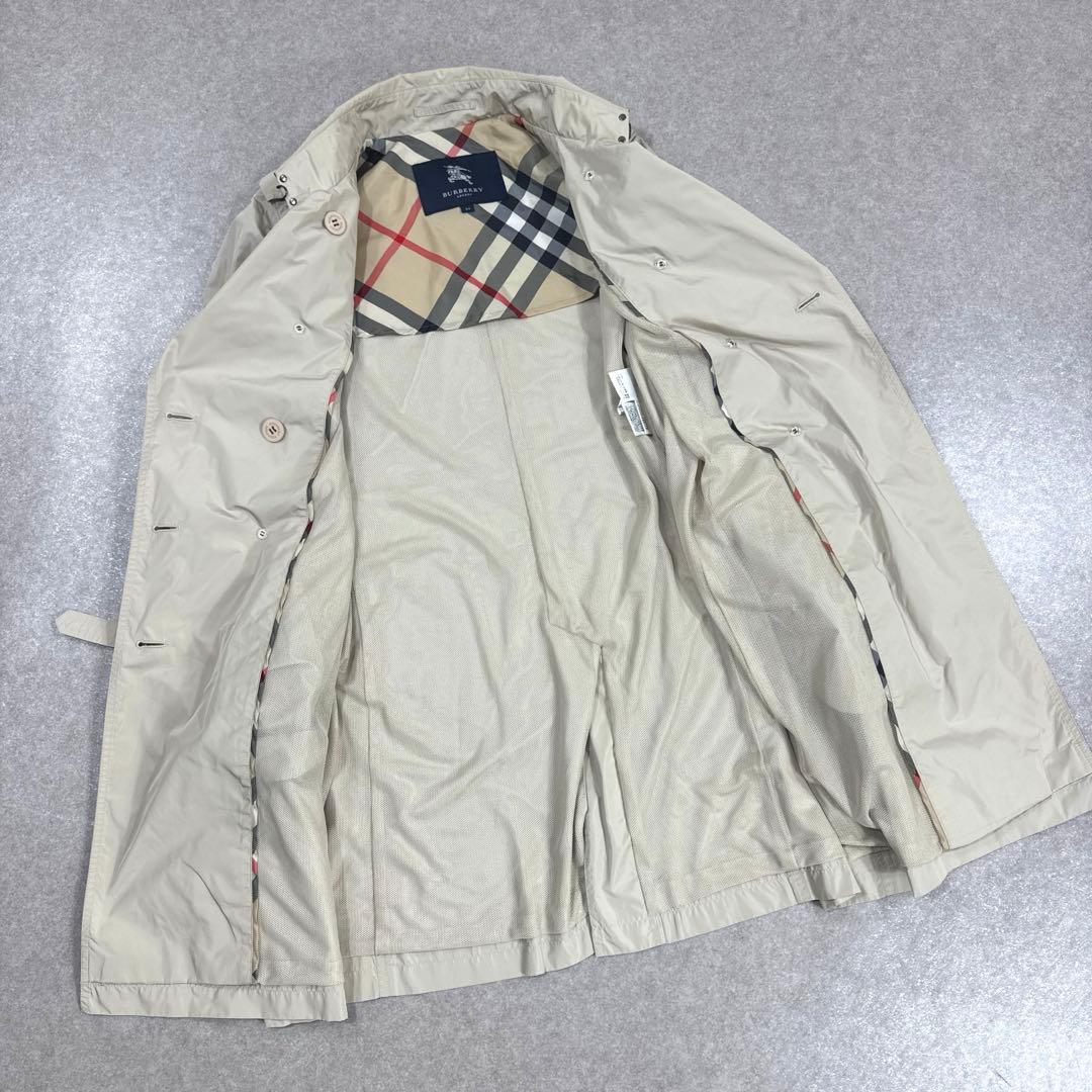 BURBERRY LONDON ナイロン トレンチコート 内メッシュ加工 44