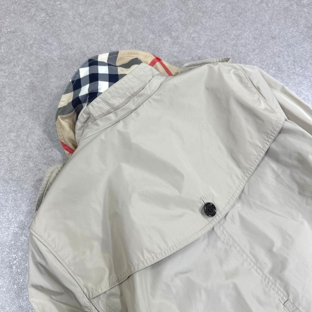 BURBERRY LONDON ナイロン トレンチコート 内メッシュ加工 44