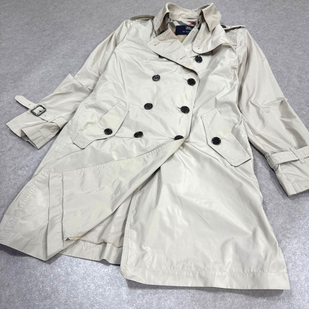 BURBERRY LONDON ナイロン トレンチコート 内メッシュ加工 44