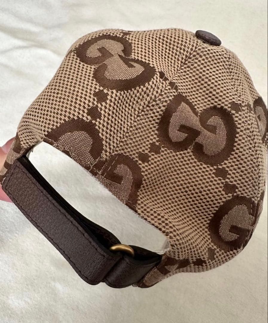 GUCCI グッチ ジャンボGG ベースボールキャップ　モノグラム