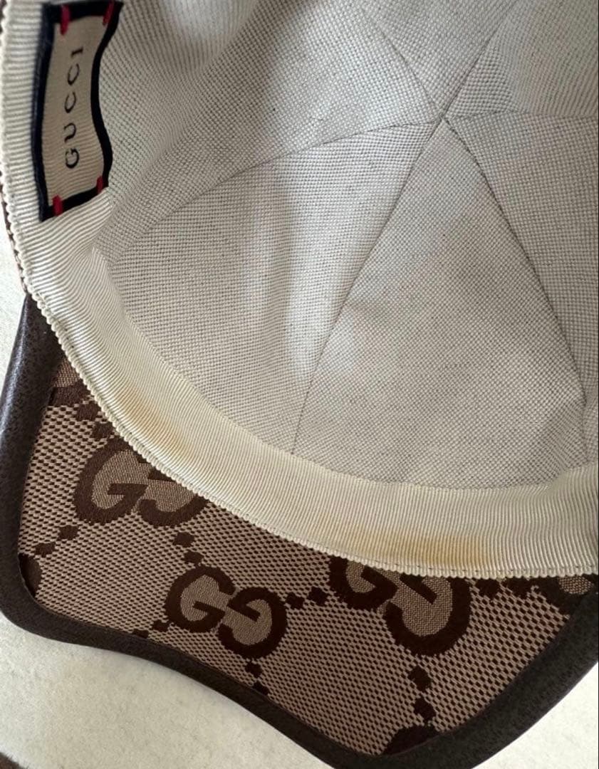 GUCCI グッチ ジャンボGG ベースボールキャップ　モノグラム