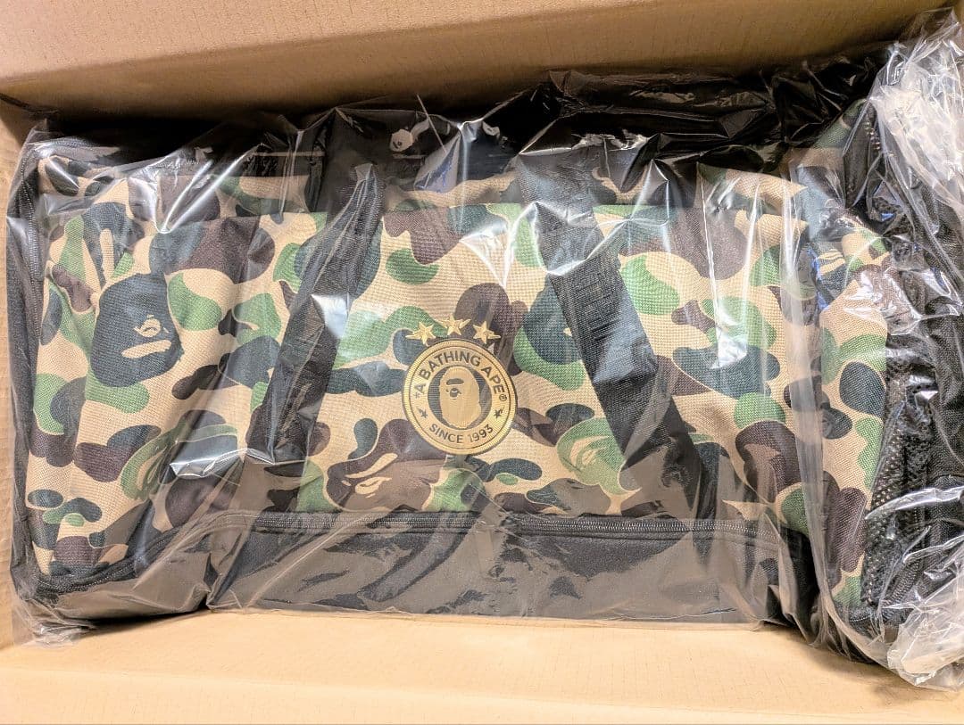 新品未開封 25FW BAPE X ADIDAS DUFFLE BAG グリーン