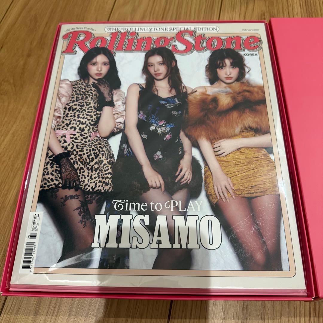 MISAMO RollingStone Korea 未開封　トレカ　ミナ