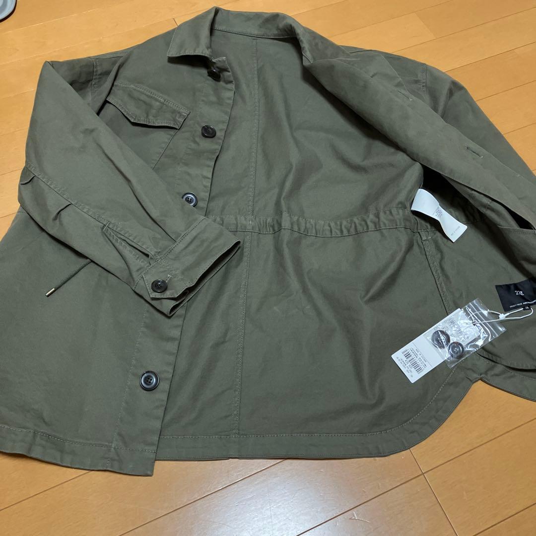 【新品】23区　コットンストレッチ　ミリタリージャケット38