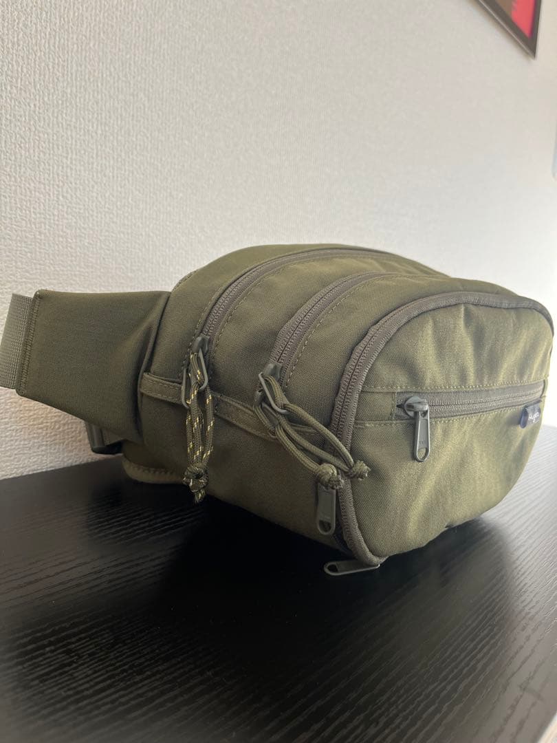 Hugoo ヒップシート カーキ CORDURA