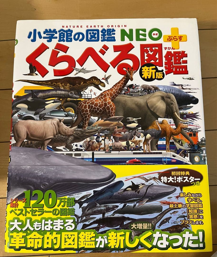 小学館の図鑑NEO　DVD付　くらべる図鑑　ふしぎの図鑑　9冊セット