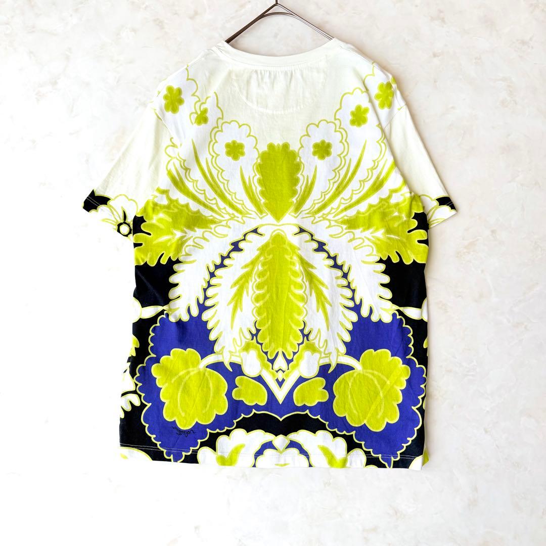 VALENTINO ヴァレンティノ総柄プリント ロゴTシャツ XS ユニセックス