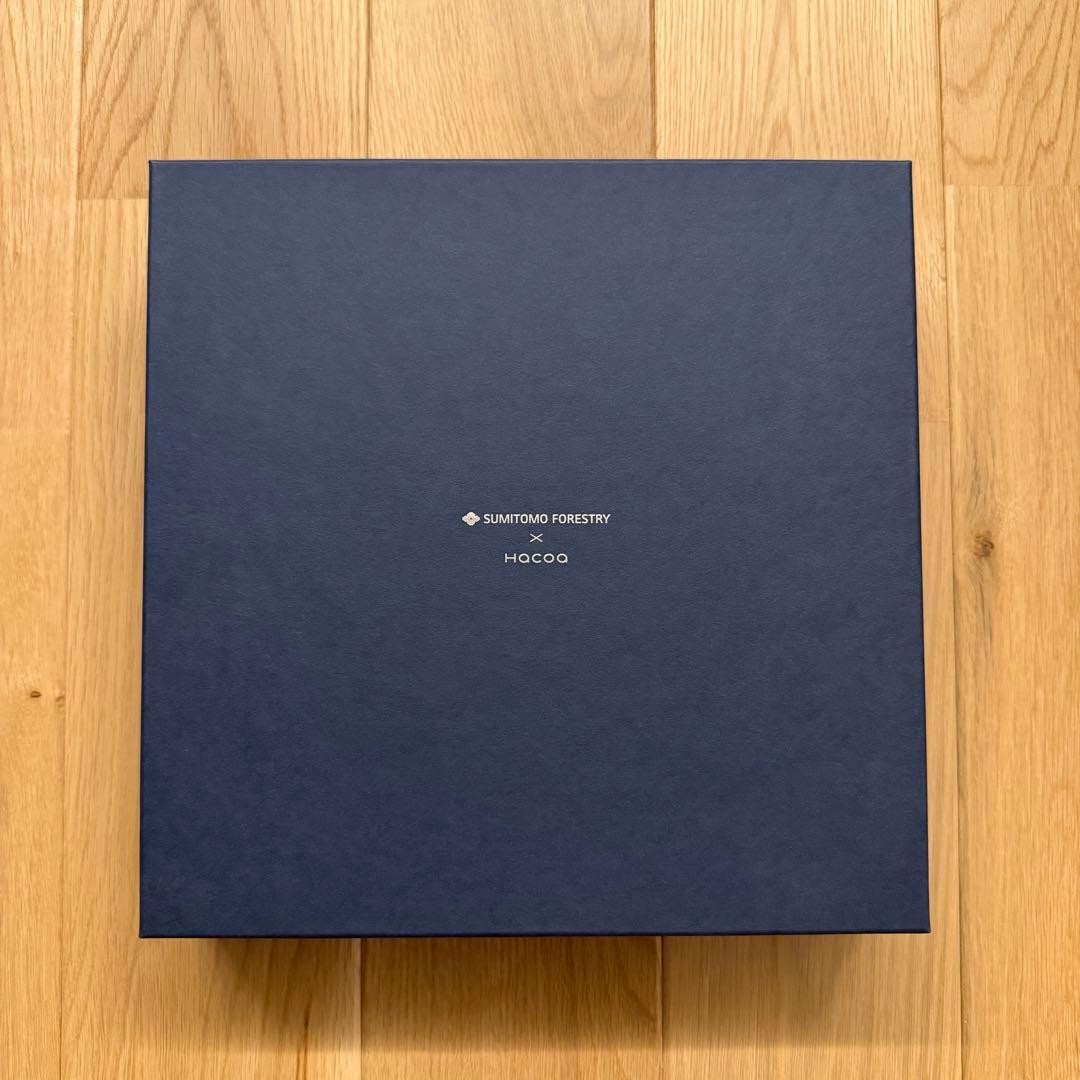 【新品/非売品】住友林業 × Hacoa 木製 壁掛け時計 ウォールクロック
