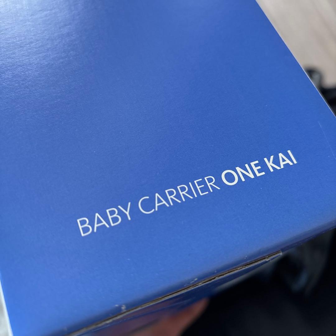 【ほぼ未使用】BABYBJÖRN /ONE KAI ネイビー メッシュ
