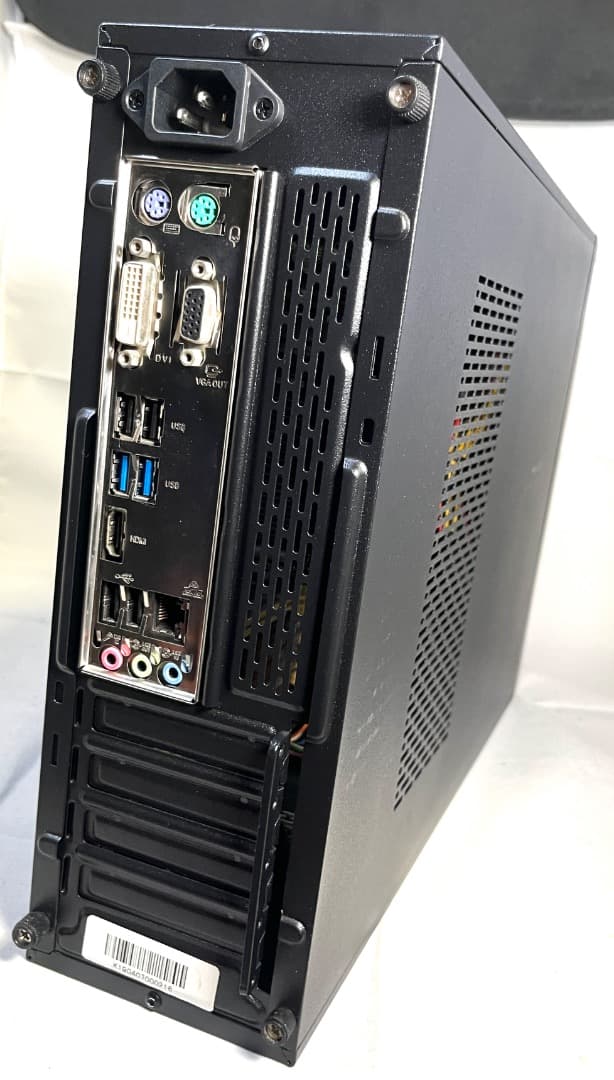 省スペース自作PC！第4世代Core i3-4150 Windows11で稼働中
