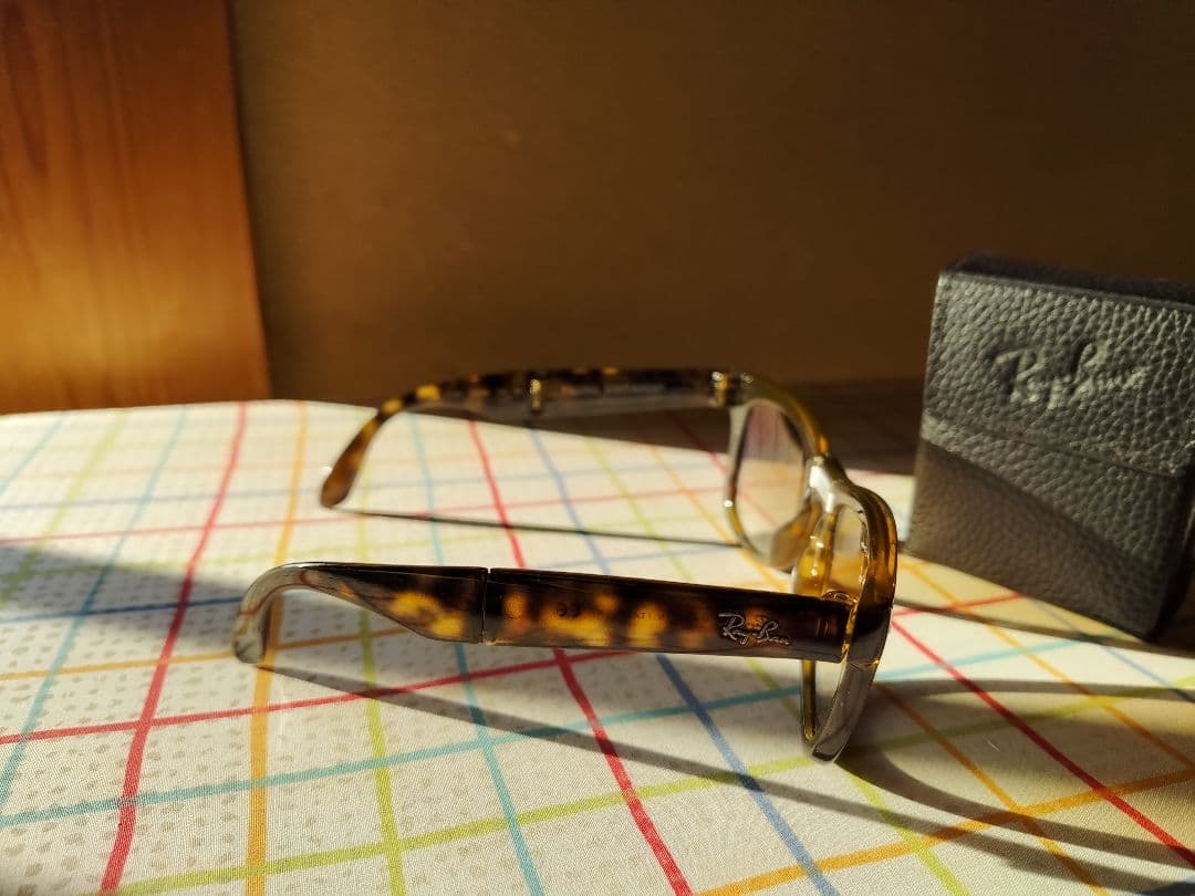Ray-Ban ウェリントンサングラス ブラウン