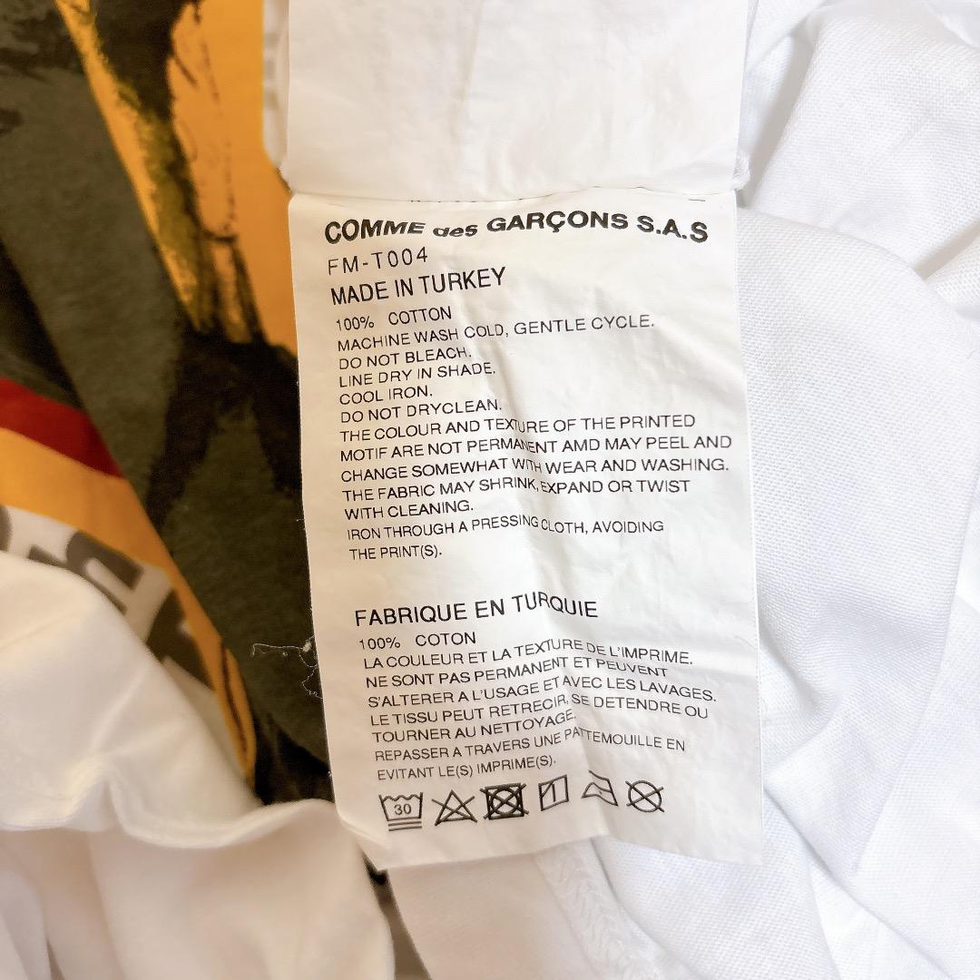 コムデギャルソンシャツ　モハメドアリＴシャツ アンディウォーホル