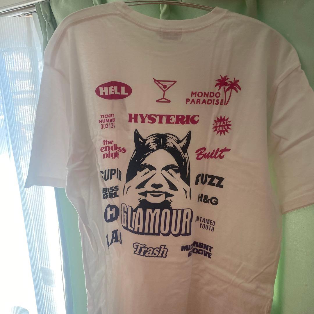 ヒステリック　グラマー　 ホワイト Tシャツ　希少サイズ　正規品