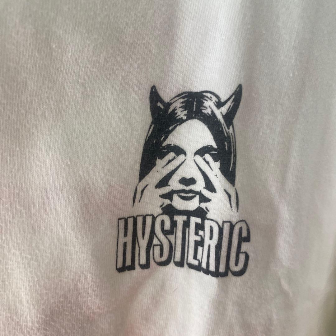 ヒステリック　グラマー　 ホワイト Tシャツ　希少サイズ　正規品