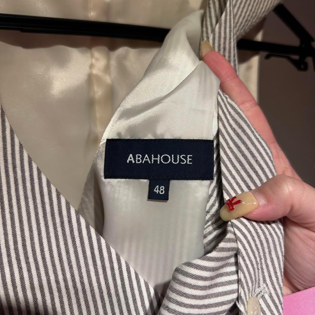 ABAHOUSE アバハウス　ベスト　スーツベスト　ストライプ
