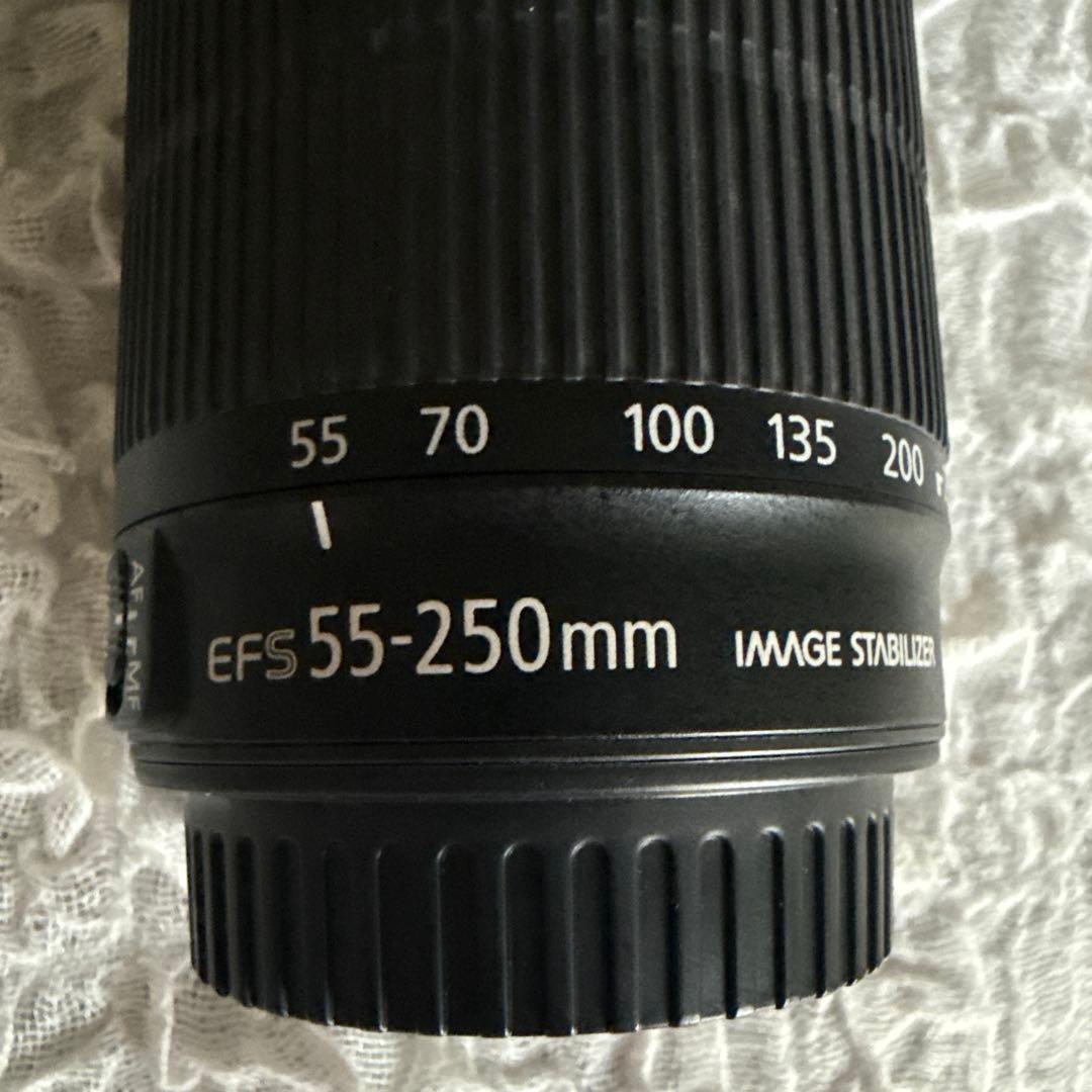 Canon EFS 55-250mm ズームレンズ
