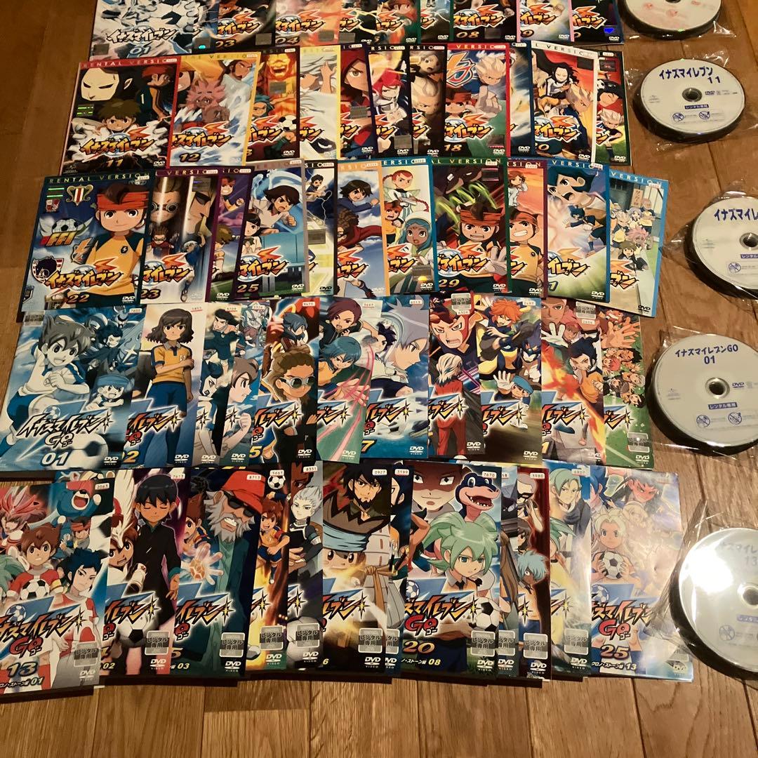 イナズマイレブン DVD 全32巻セット＋イナズマイレブンGO全25巻セット