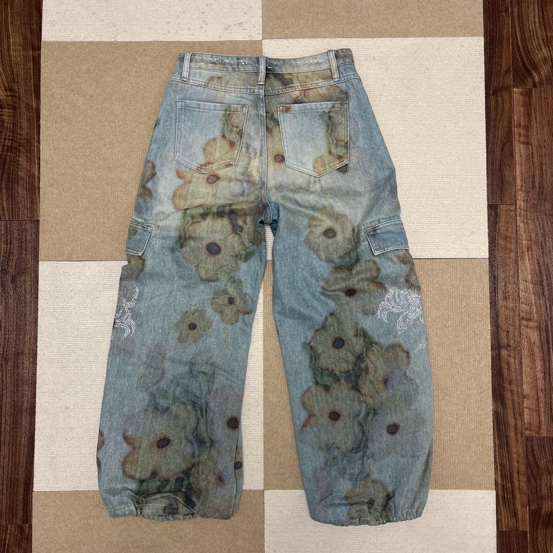 Desigual Collina Strada　ワイドデニム　ビジュー