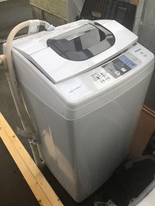 洗濯機 HITACHI NW-50B(W)