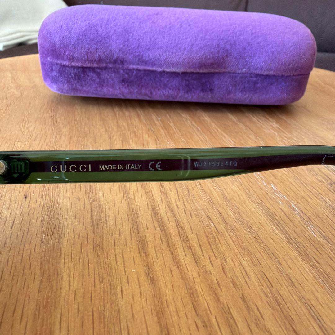 Gucci GG0702SK サングラス ブラック/グリーン/レッド