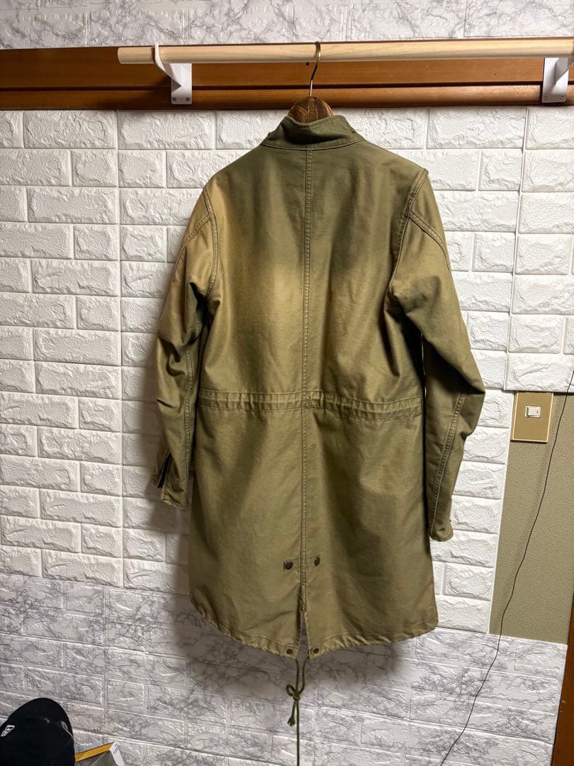 RUDE GALLERY ルードギャラリーラクーンファーモッズコート2難有り