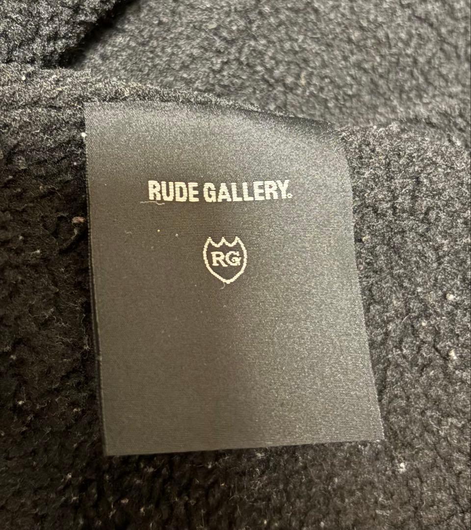 RUDE GALLERY ルードギャラリーラクーンファーモッズコート2難有り