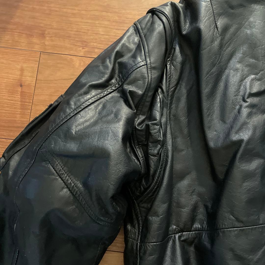 ヴィンテージ　STEINER フライトジャケット　ドイツ製　レザージャケット