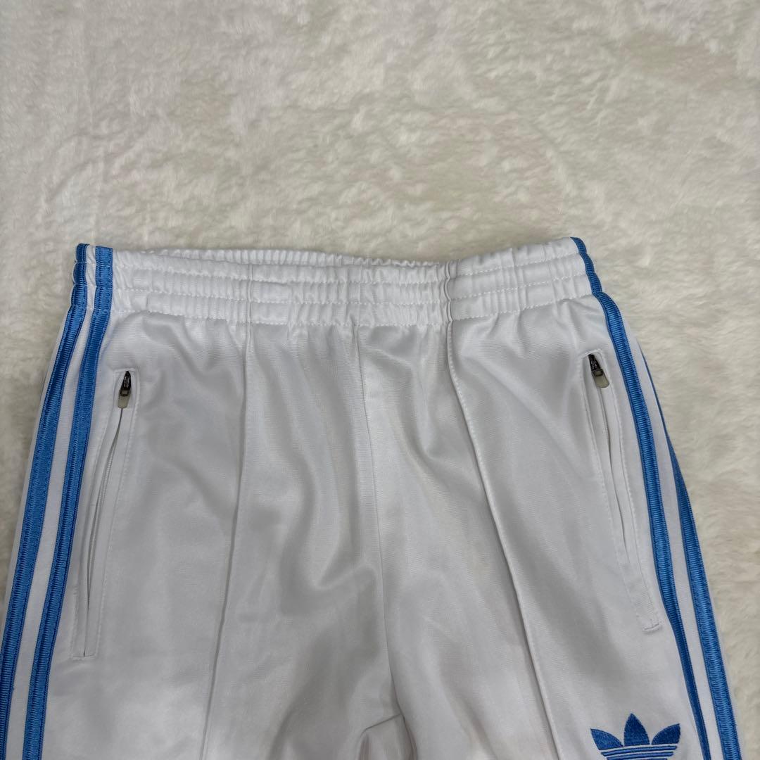adidas ジャージ上下セット S ホワイト トラックジャケット、パンツセット