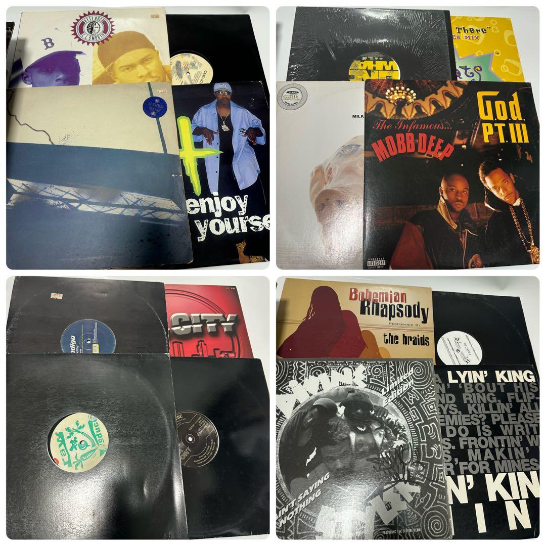 90s-00s ヒップホップ　R&Bレコード　まとめ売り　大量　47枚セット