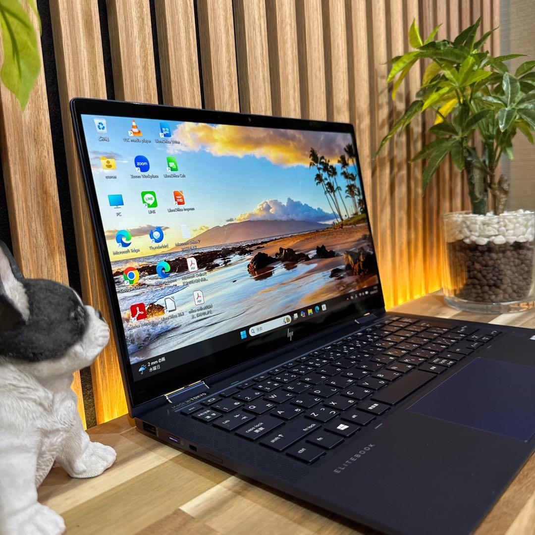 準備品2in1モデル‼️HP☘メモリ16GB☘SSD512GB☘ノートパソコン