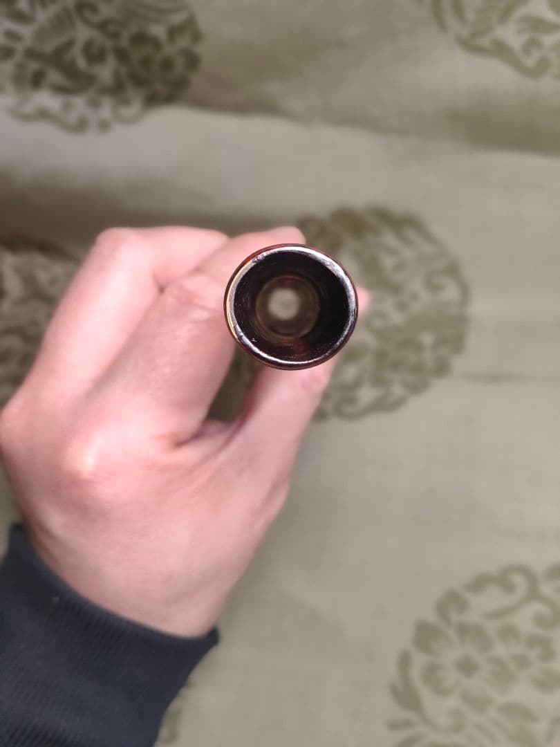 篳篥(ひちりき) 煤竹籐巻　扇面管箱付