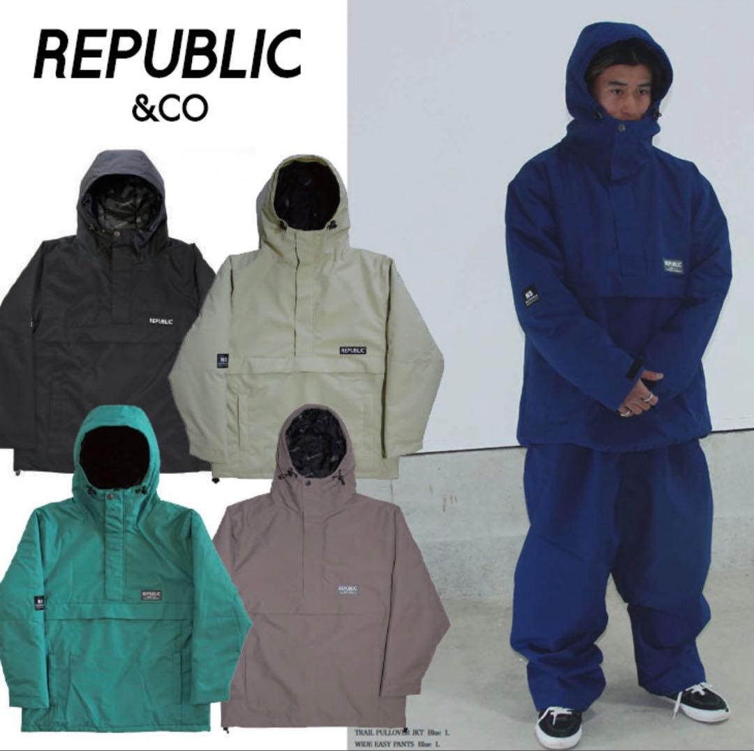 REPUBLIC & CO スノーボードウェア 23-24 上下セット